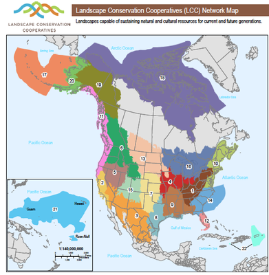 National LCC Network Map