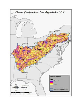 Appalachian LCC Human Footprint