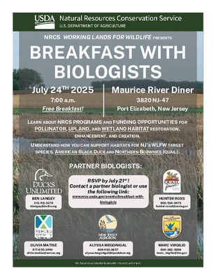 Breakfast with Biologists July 24, 2025