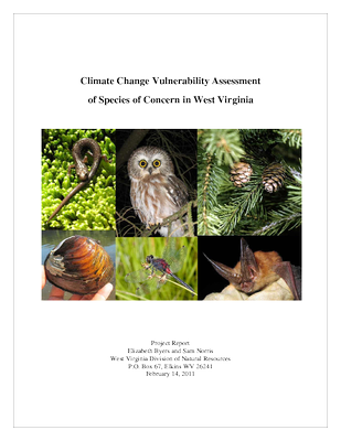 Climate Change Vulnerability Assessment of Species of Concern in West Virginia